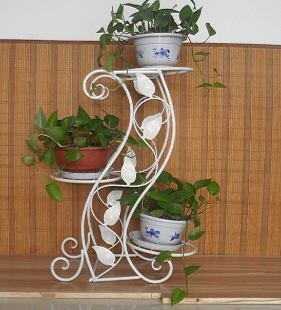 陽光落地式鐵藝花架,花盆架產品圖片,陽光落地式鐵藝花架,花盆架產品相冊 - 河北森達鐵藝裝飾廠 - 九正